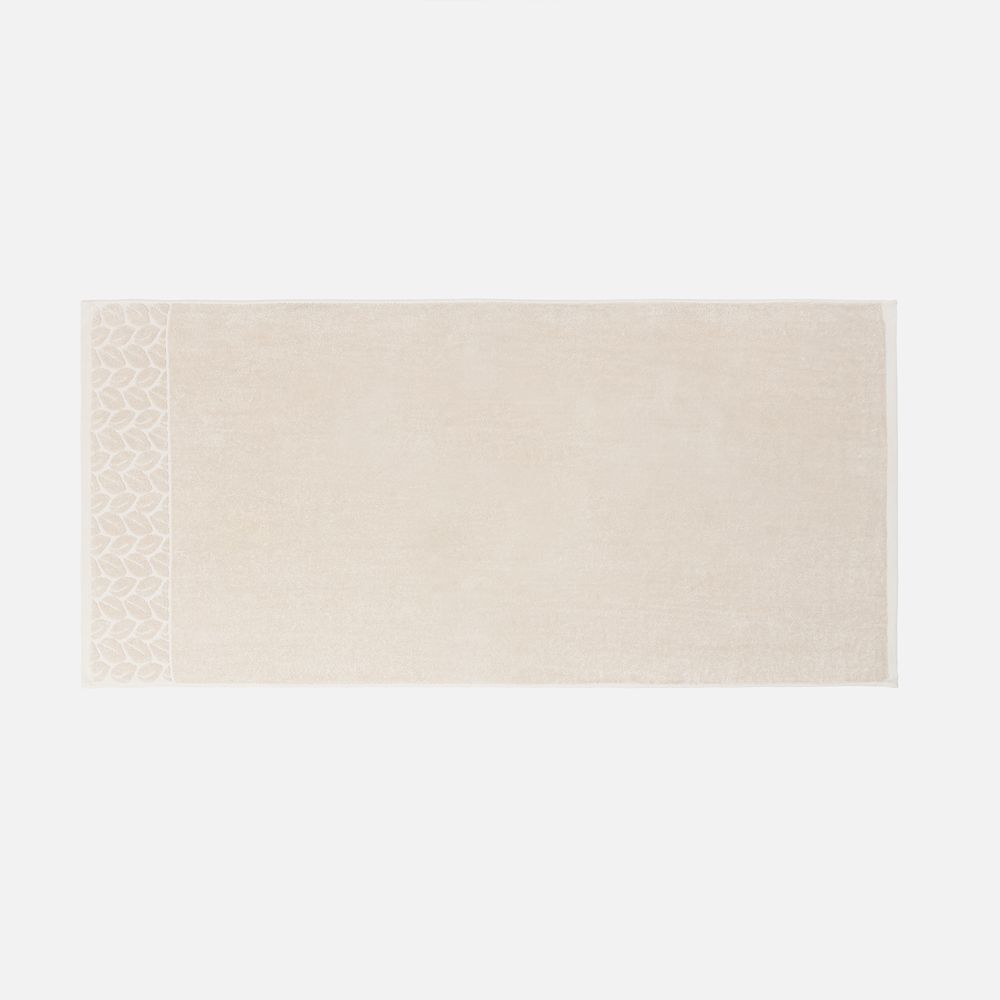 Полотенце махровое Hoya, большое, бежевое — изображение 3