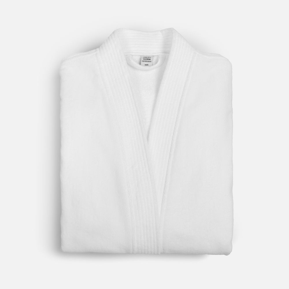 Халат махровый Aeris, белый — изображение 4