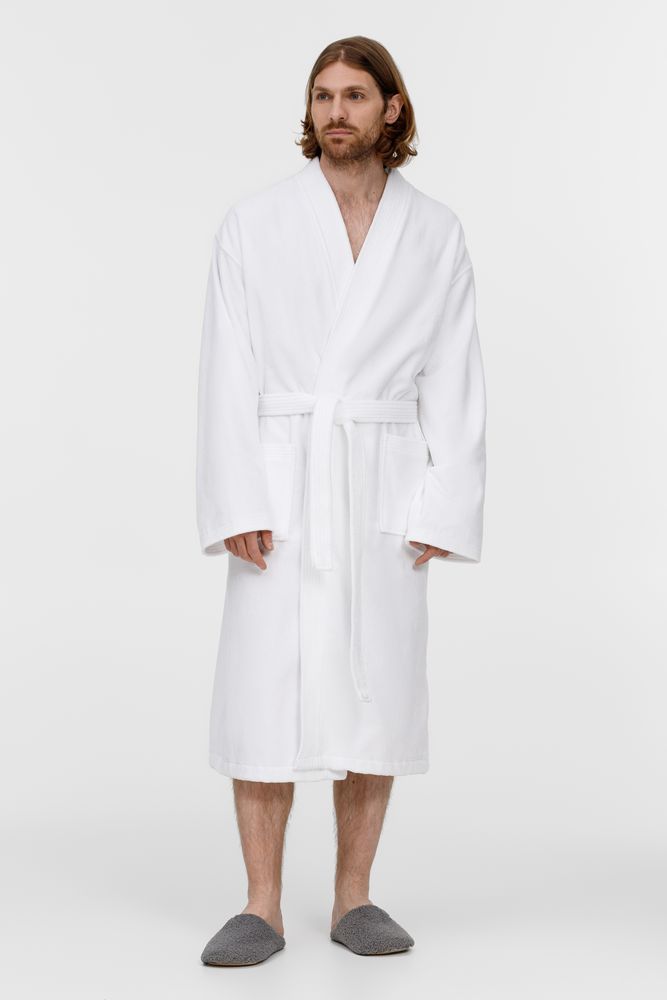 Халат махровый Aeris, белый — изображение 7