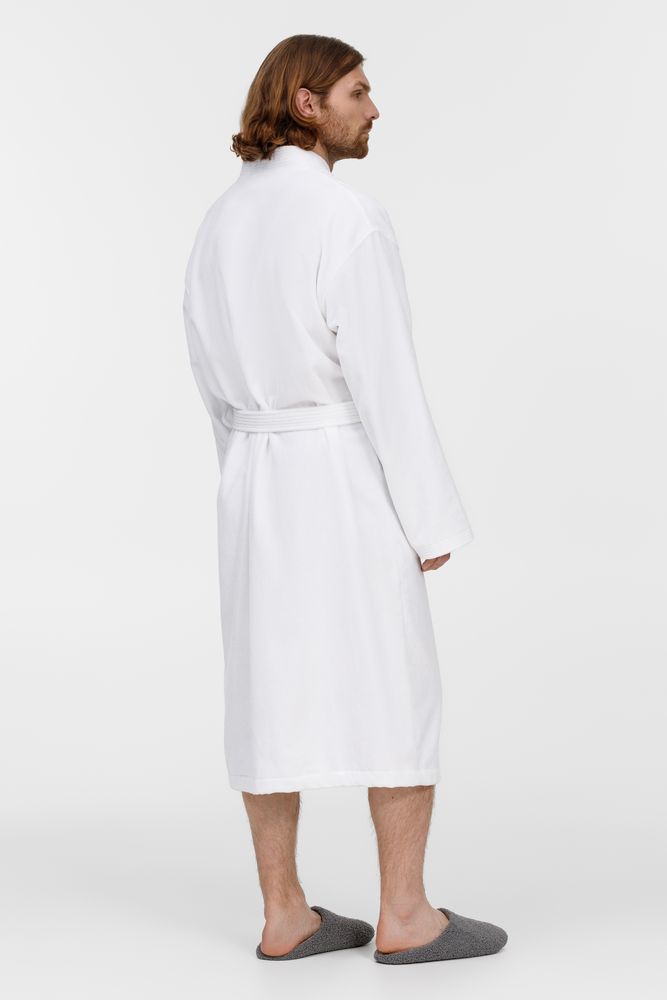 Халат махровый Aeris, белый — изображение 9