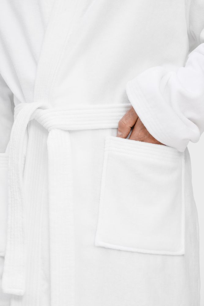 Халат махровый Aeris, белый — изображение 8