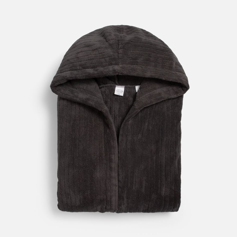 Халат флисовый Magic Mantle, темно-серый — изображение 4