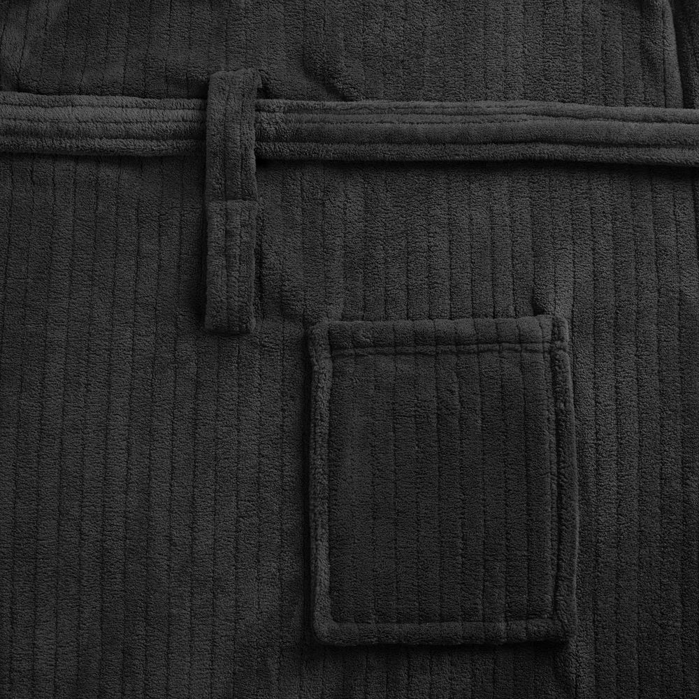 Халат флисовый Magic Mantle, темно-серый — изображение 5