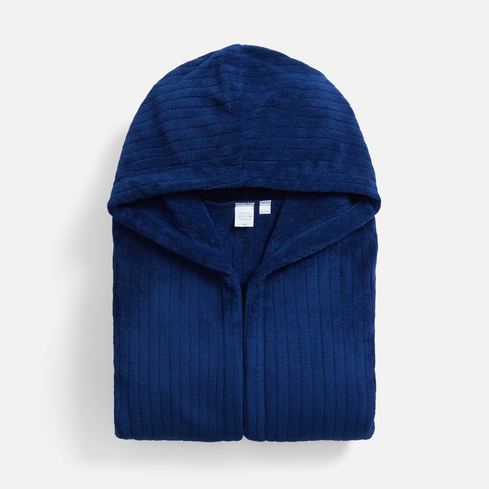 Халат флисовый Magic Mantle, темно-синий — изображение 4