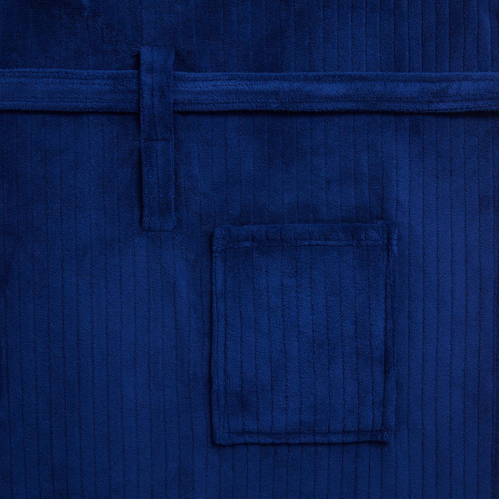 Халат флисовый Magic Mantle, темно-синий — изображение 5