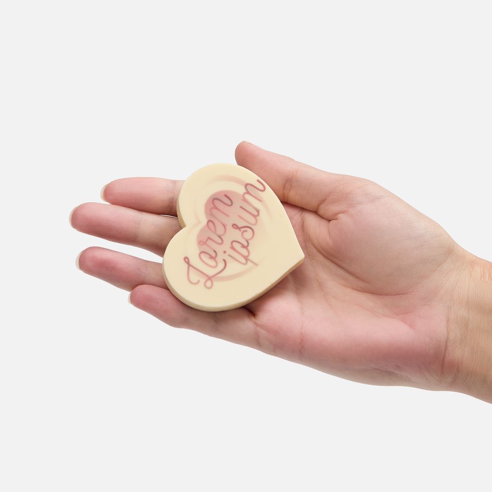 Печенье Dream White в белом шоколаде, сердце — изображение 10