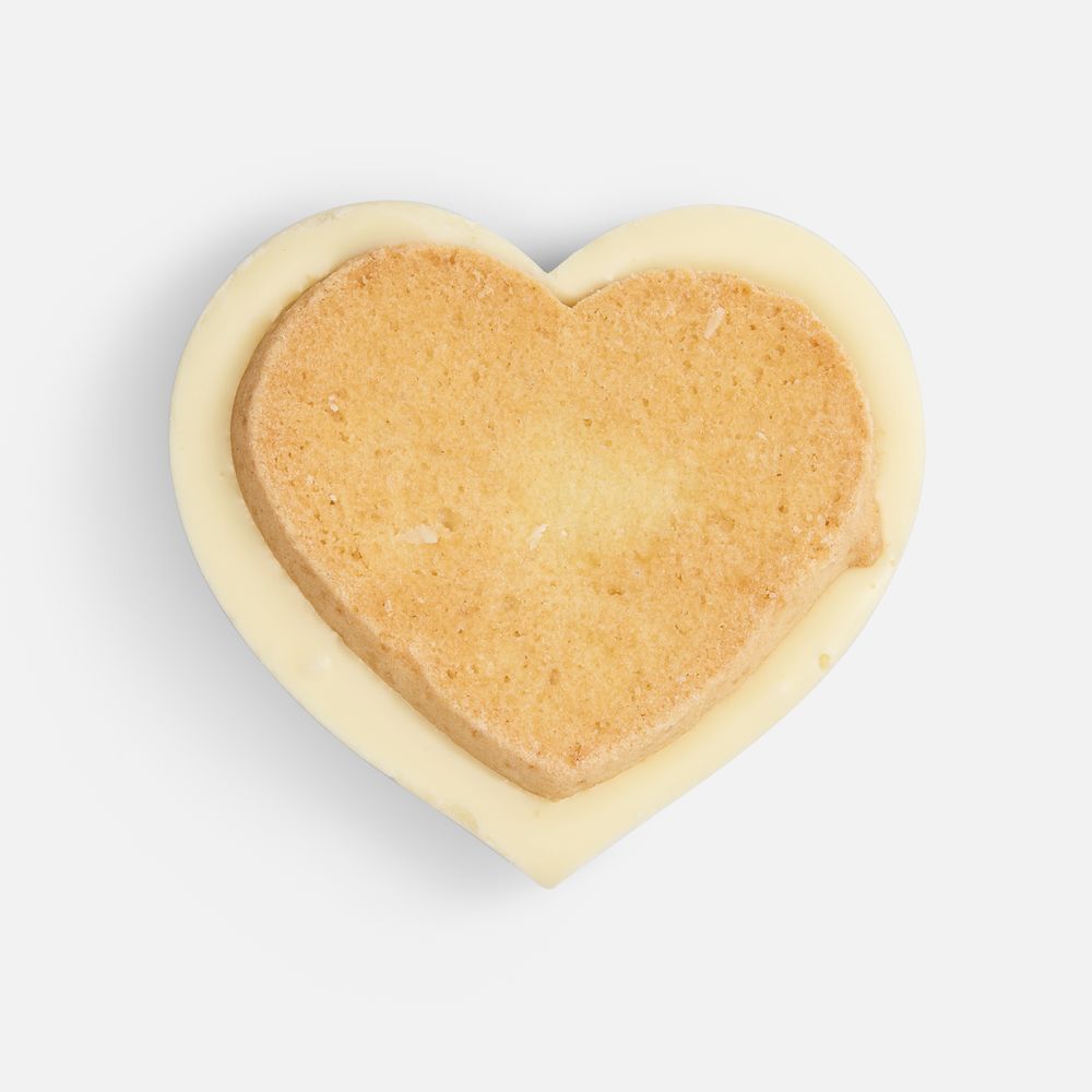 Печенье Dream White в белом шоколаде, сердце — изображение 9
