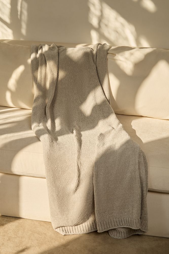 Плед Cozynova, светло-серый — изображение 7