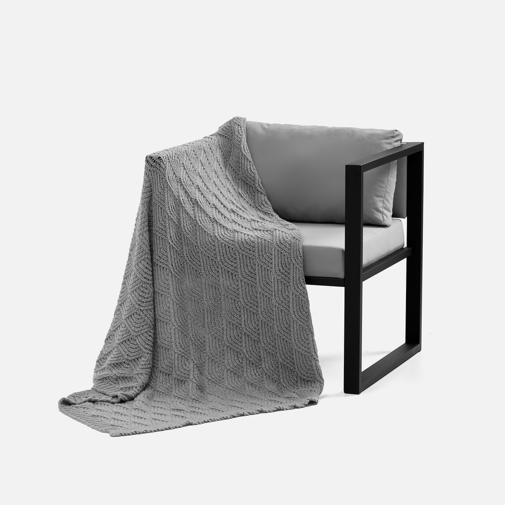 Плед Fermata, серый — изображение 5