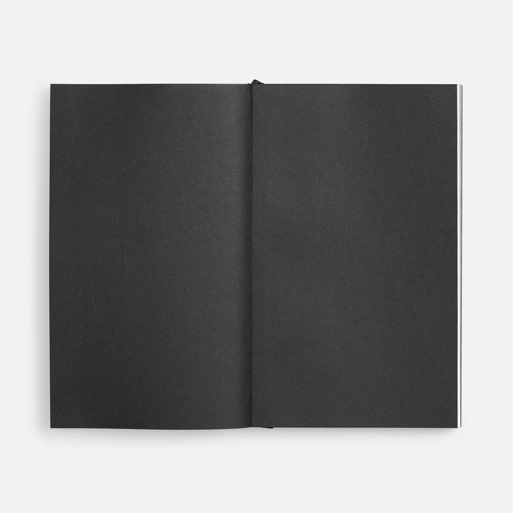 Ежедневник Flat Mini, недатированный, черный — изображение 5