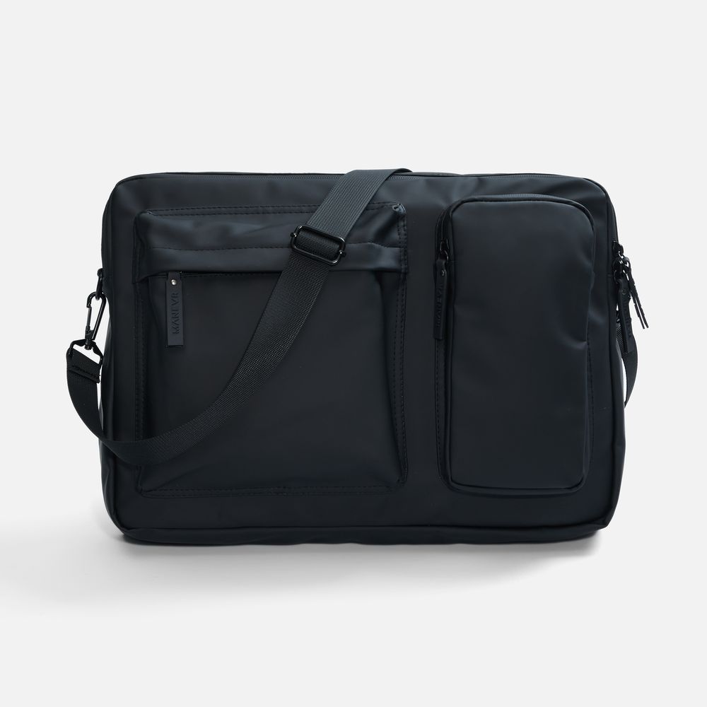 Сумка для ноутбука Traffic, черная — изображение 4