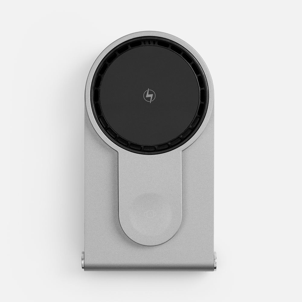 Складная станция беспроводной зарядки transForm, серый металлик — изображение 4