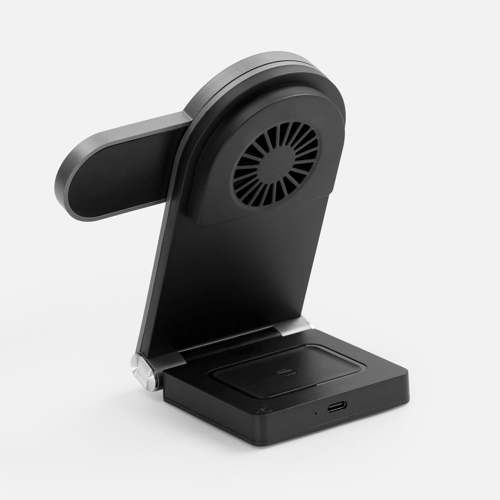 Складная станция беспроводной зарядки transForm, серый металлик — изображение 5