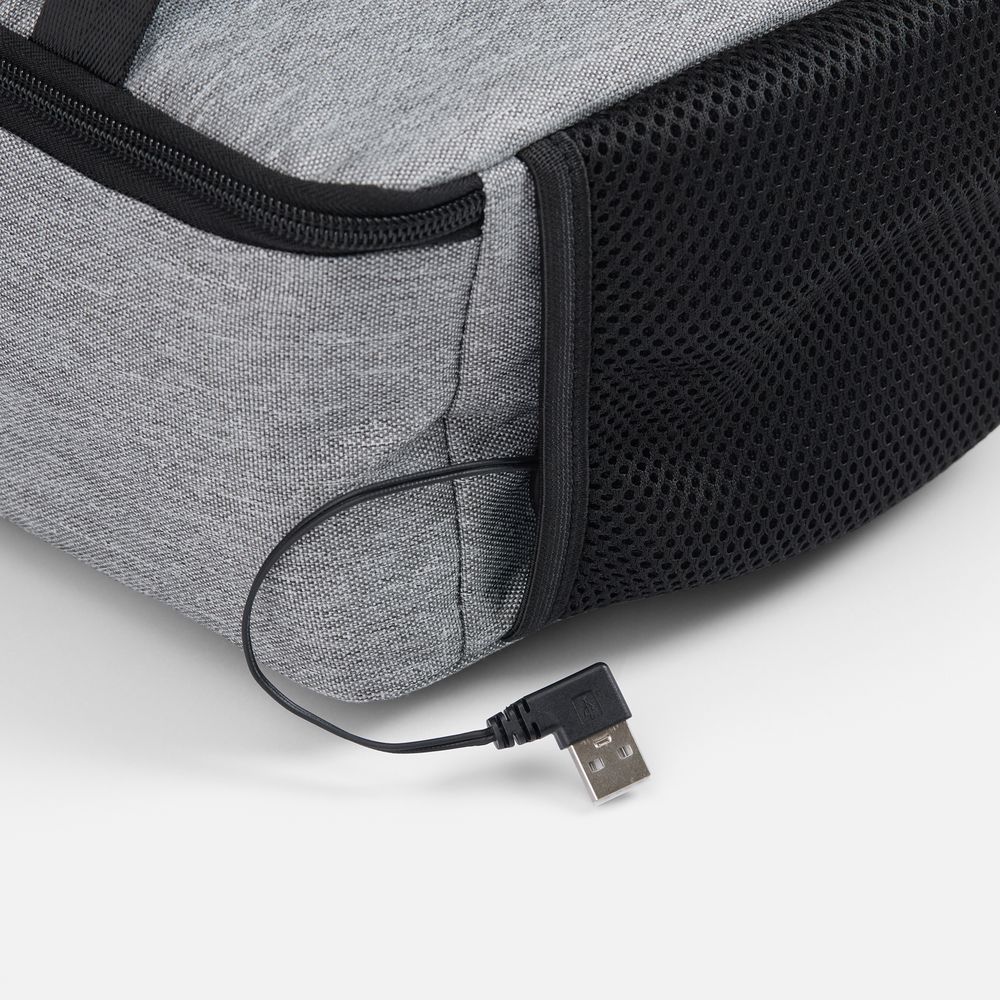 Изотермическая сумка с функцией подогрева Oneworld, серая — изображение 6