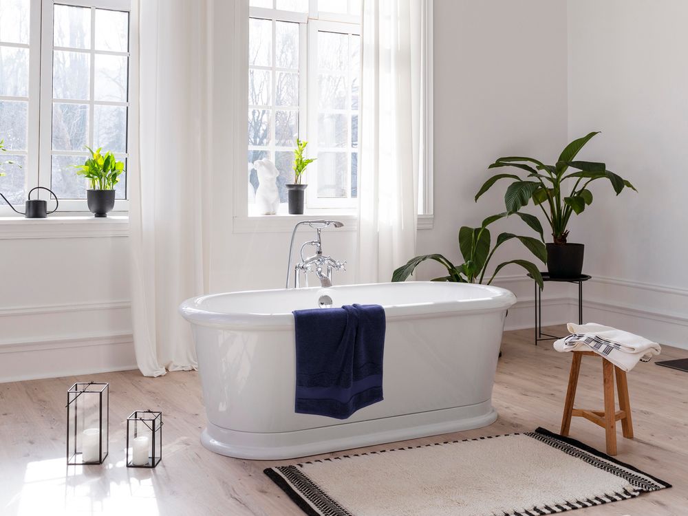 Полотенце Meliora, среднее, темно-синее — изображение 5