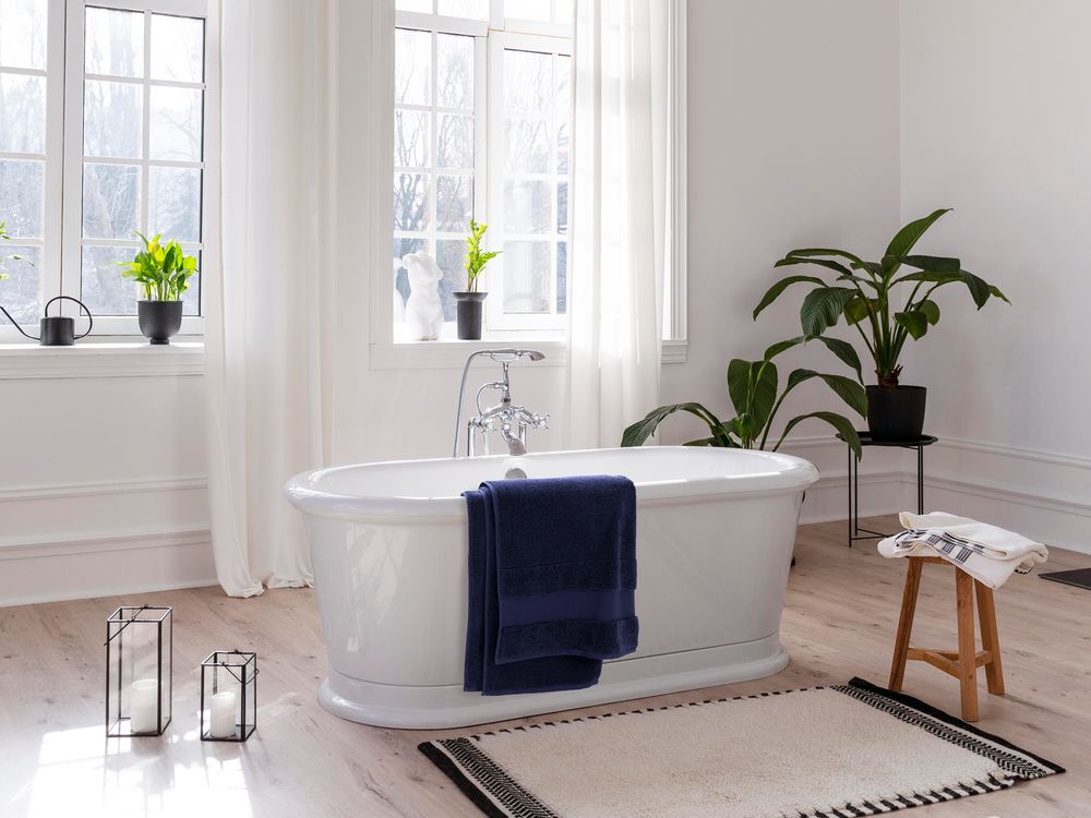 Полотенце Meliora, большое, темно-синее — изображение 5