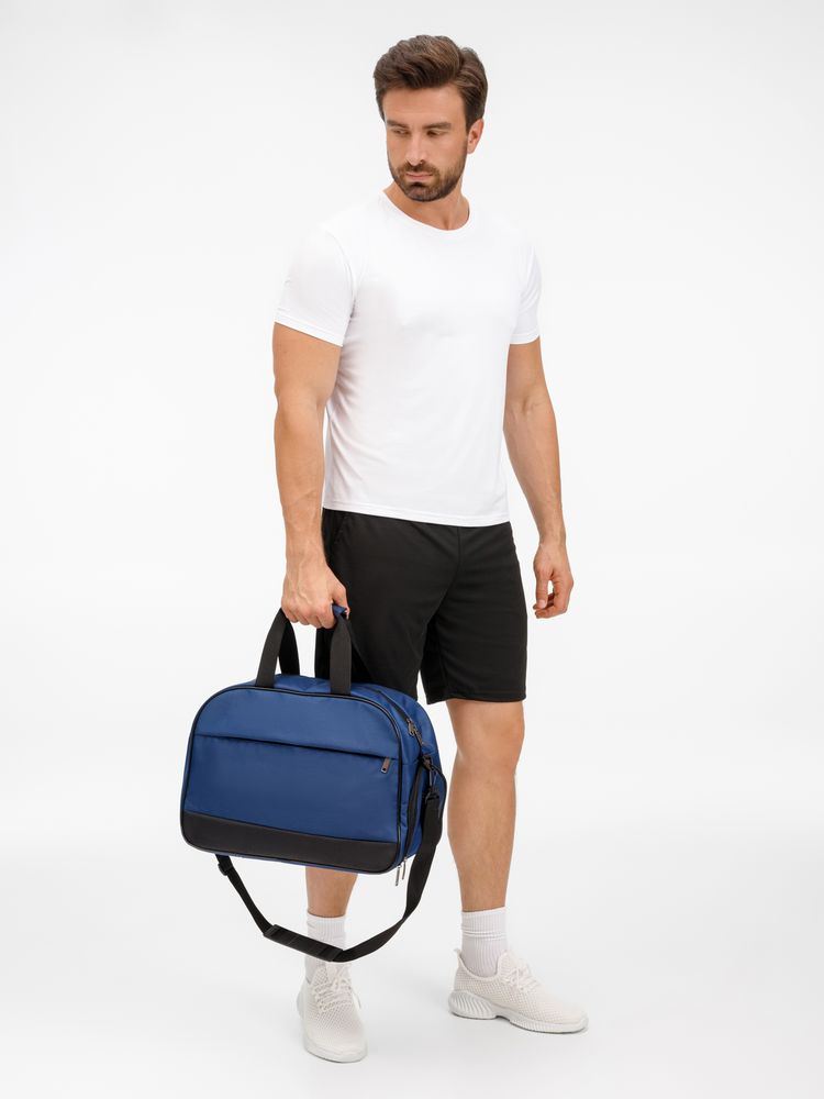 Спортивная сумка Atlantes, синяя с черным — изображение 11