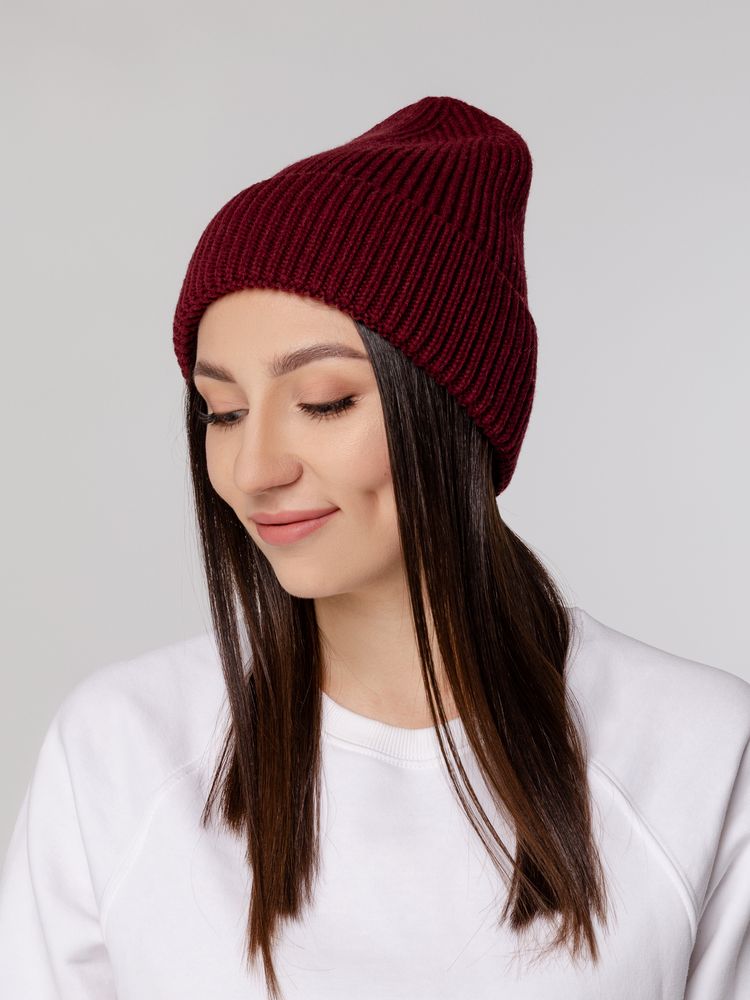 Шапка Tommi, бордовая — изображение 5