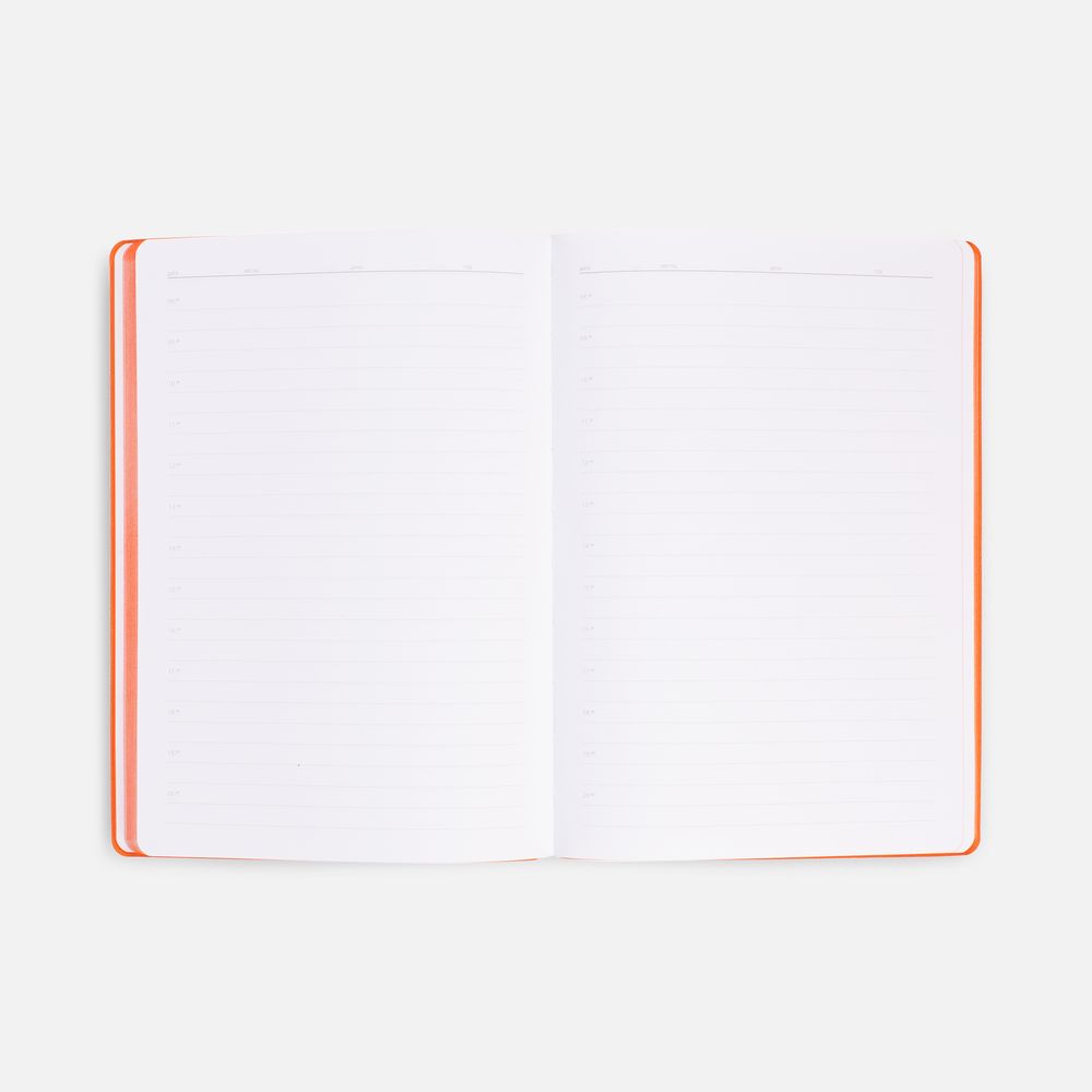 Ежедневник Flexpen Shall, недатированный, оранжевый — изображение 10