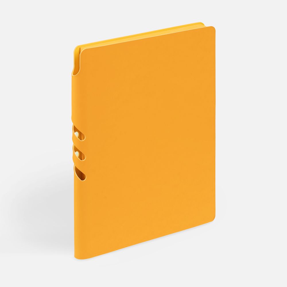 Ежедневник Flexpen Shall, недатированный, желтый — изображение 3