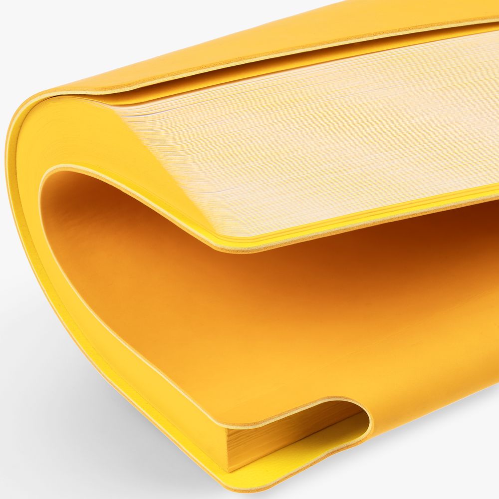 Ежедневник Flexpen Shall, недатированный, желтый — изображение 8