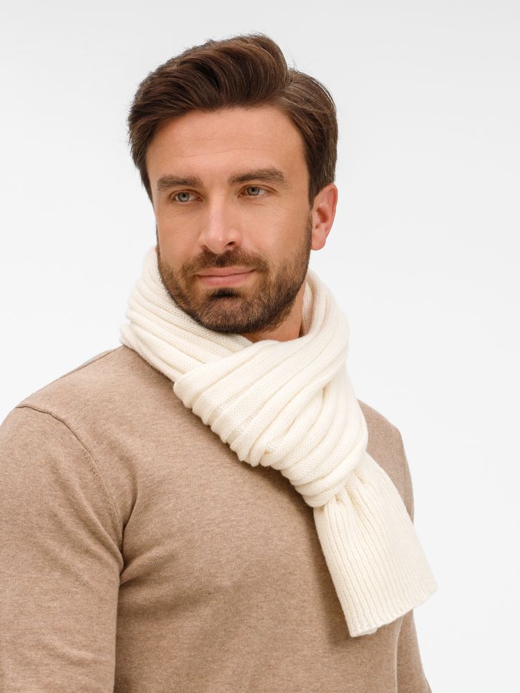 Шарф Bellish, белый (ванильный) — изображение 7