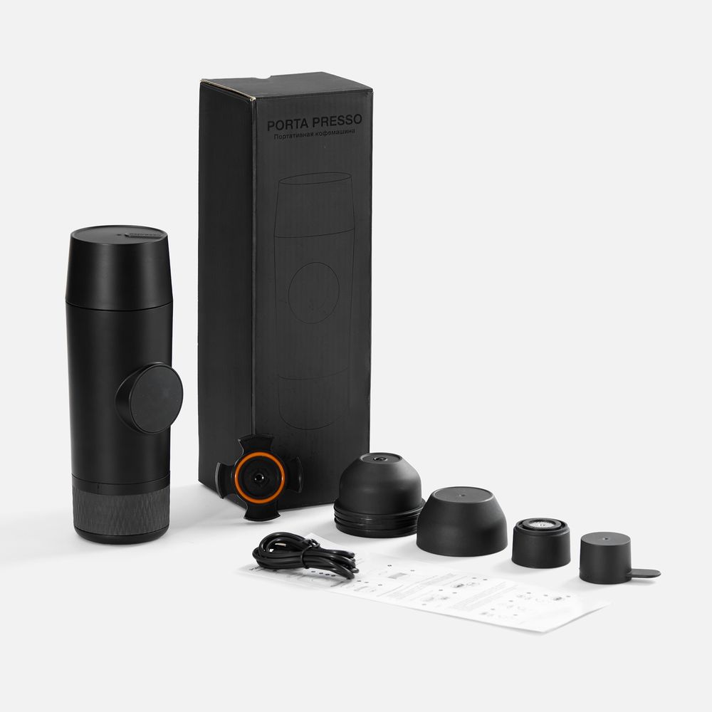 Портативная кофемашина Porta Presso, черная — изображение 6