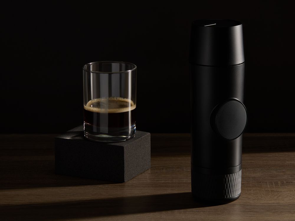 Портативная кофемашина Porta Presso, черная — изображение 4