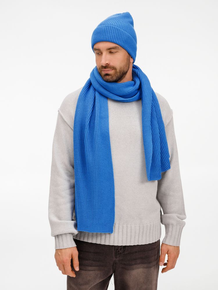 Шапка Nobilis Mono, синяя (аква) — изображение 10