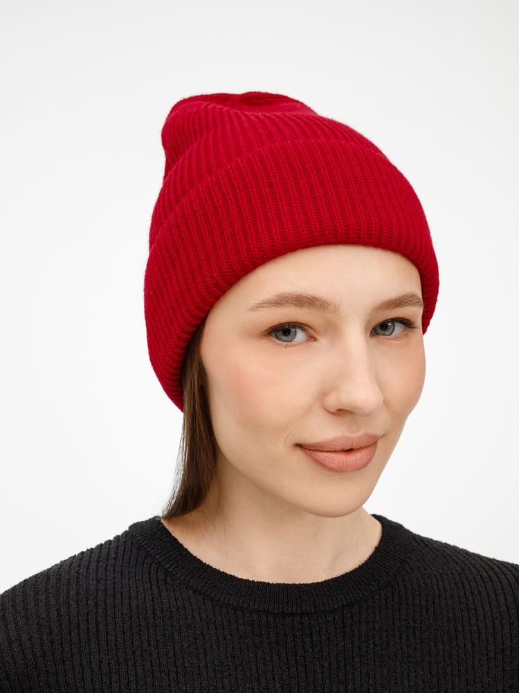 Шапка Nobilis Mono, красная — изображение 7
