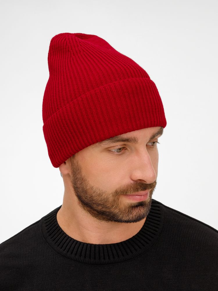 Шапка Nobilis Mono, красная — изображение 5