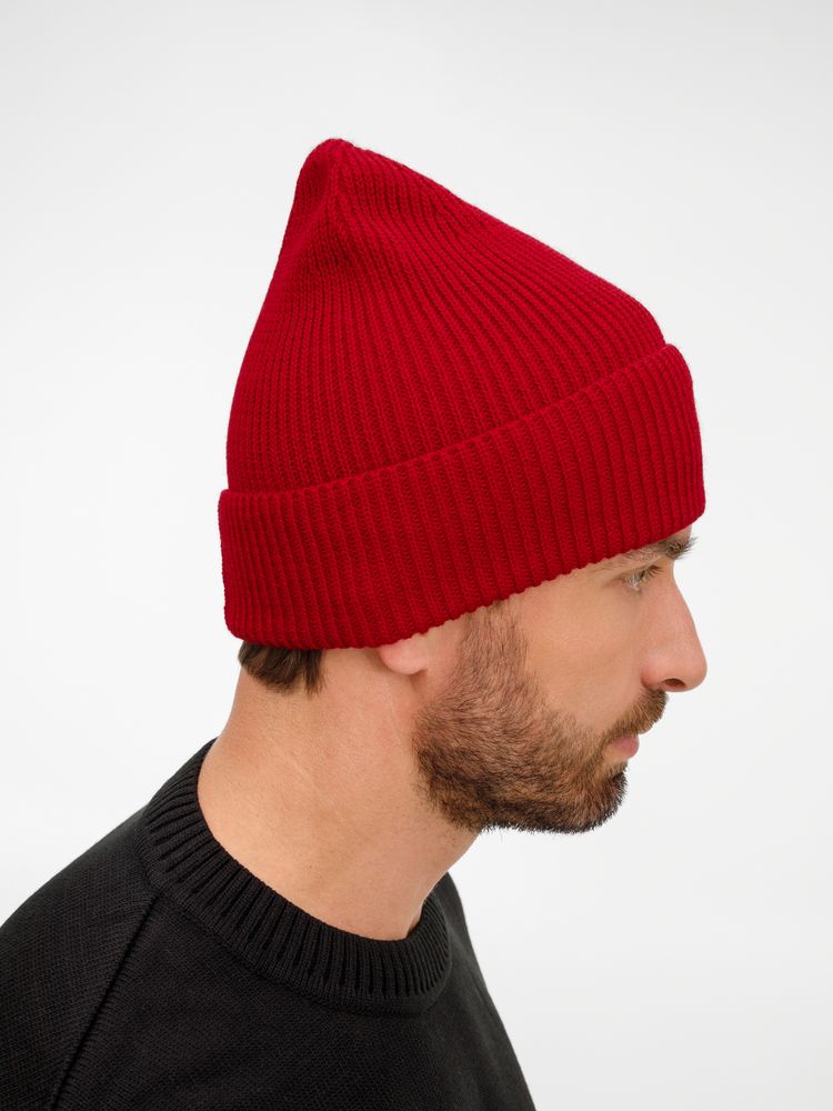 Шапка Nobilis Mono, красная — изображение 6