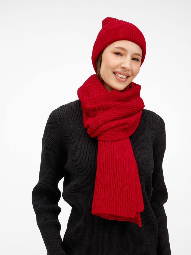 Шапка Nobilis Mono, красная — изображение 9