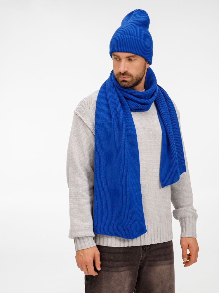 Шапка Nobilis Mono, ярко-синяя — изображение 11