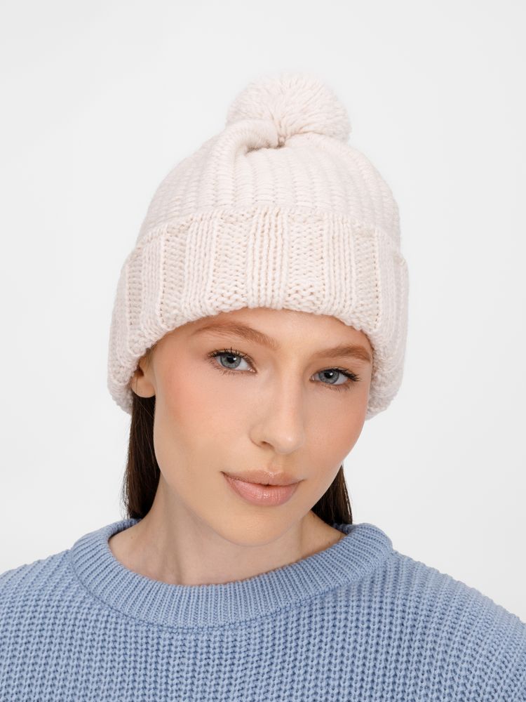 Шапка Frissonelle, жемчужно-белая — изображение 5