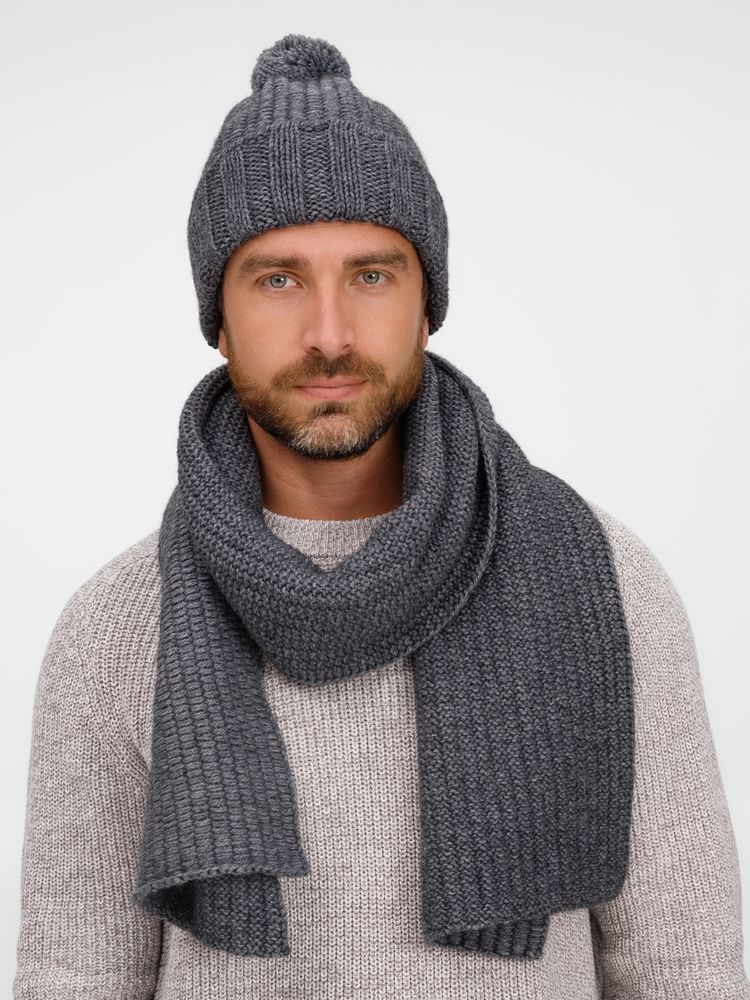 Шапка Frissonelle, серый меланж — изображение 8