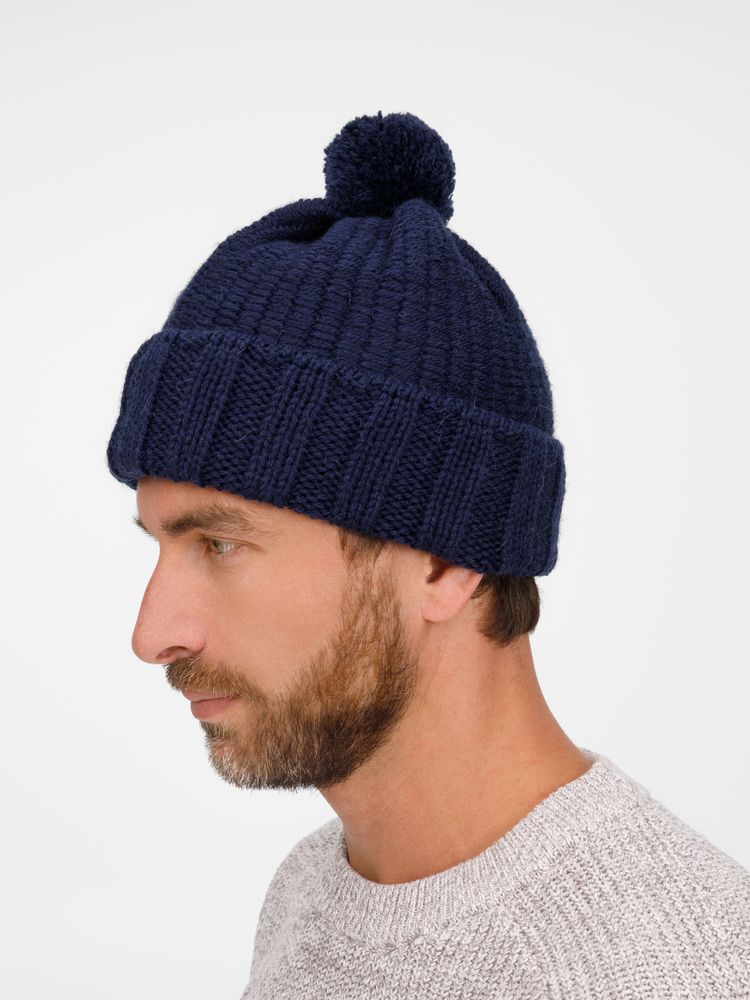 Шапка Frissonelle, темно-синяя — изображение 4