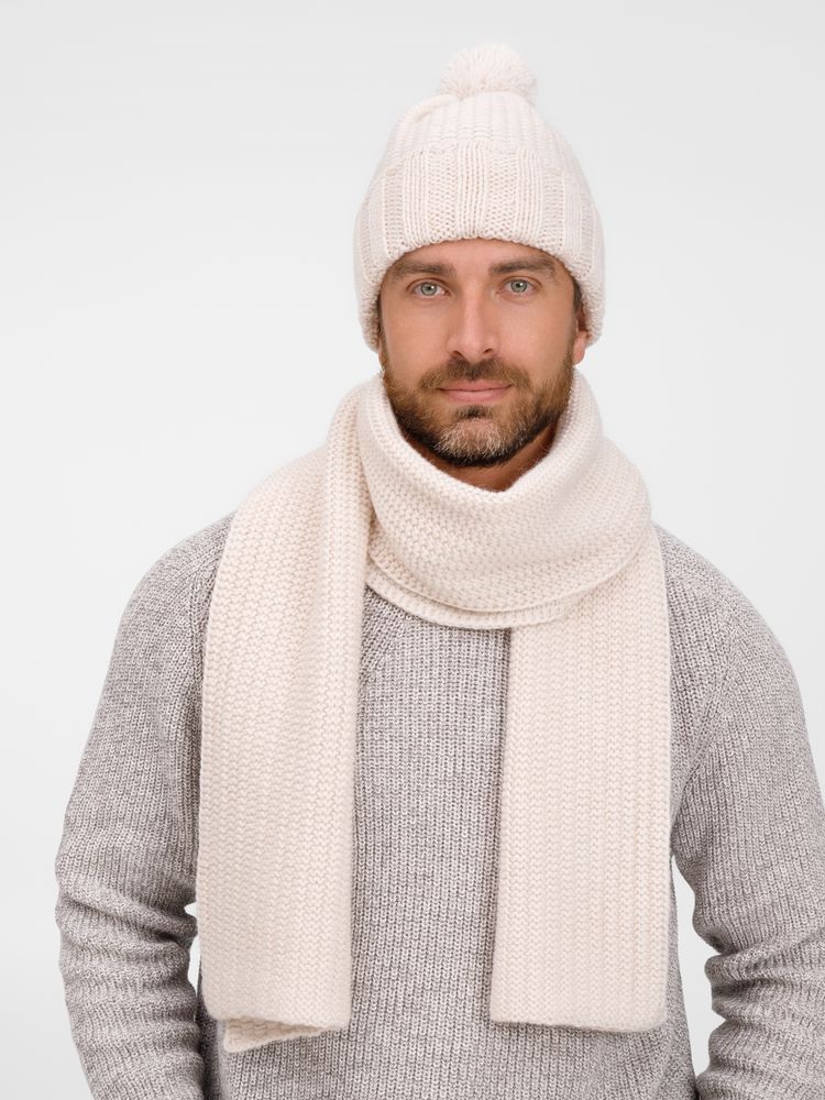 Шарф Frissonelle, жемчужно-белый — изображение 8