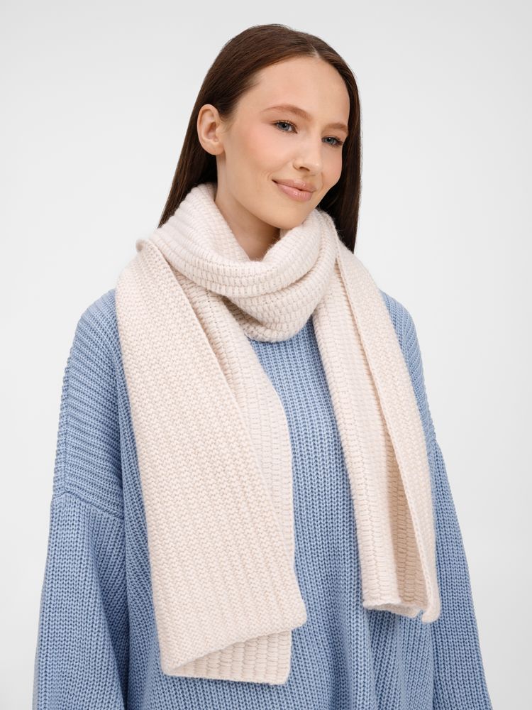 Шарф Frissonelle, жемчужно-белый — изображение 6