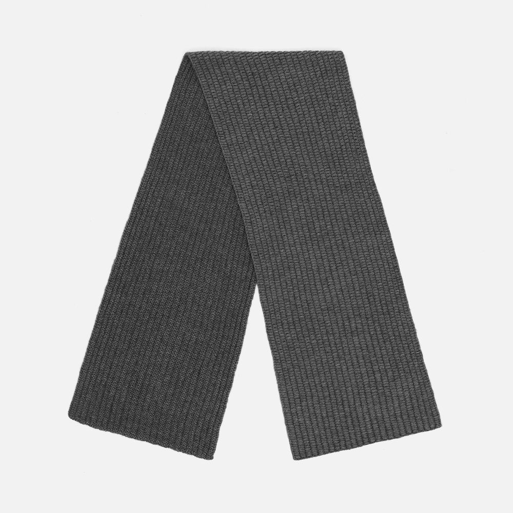 Шарф Frissonelle, серый меланж — изображение 3