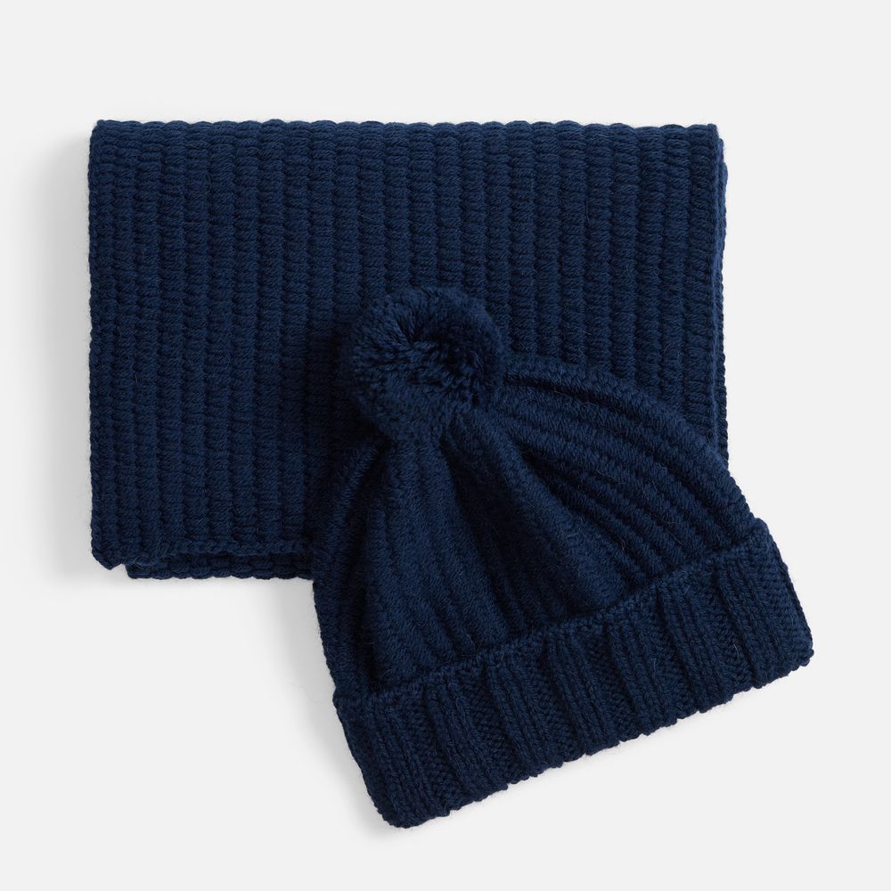 Шарф Frissonelle, темно-синий — изображение 5