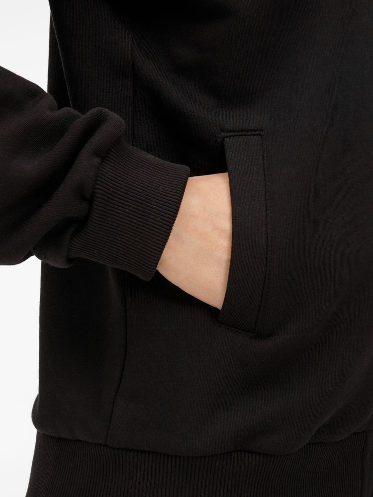 Бомбер унисекс Nuppu, черный — изображение 13