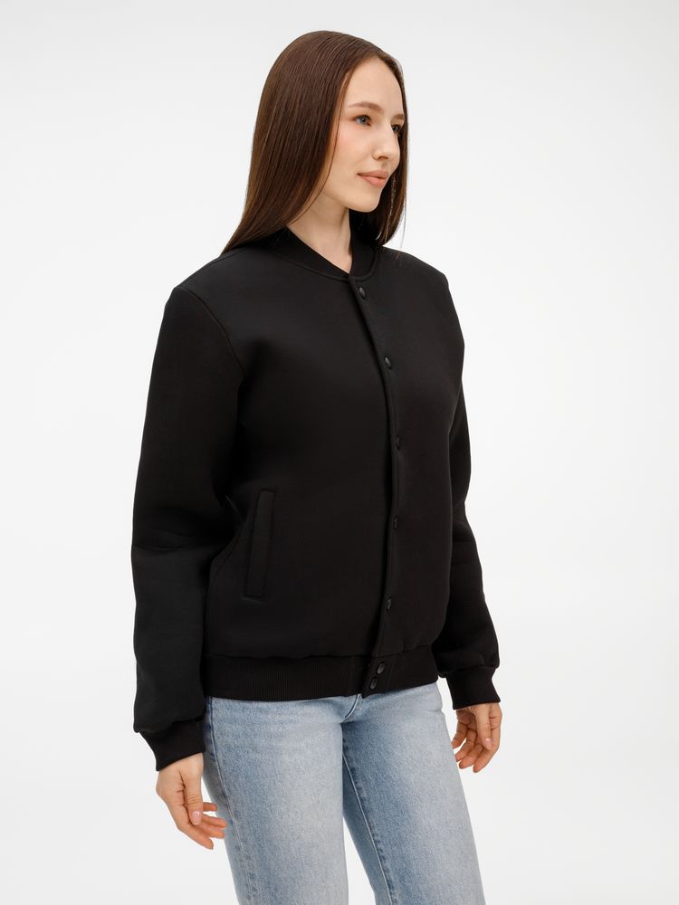 Бомбер унисекс AtmosWear, черный — изображение 10