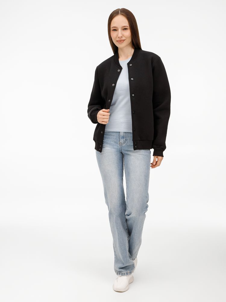 Бомбер унисекс AtmosWear, черный — изображение 14