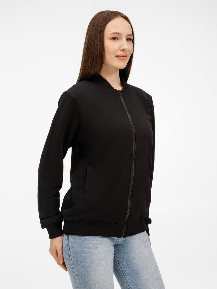 Бомбер унисекс Townie, черный — изображение 10