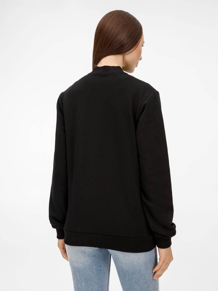 Бомбер унисекс Townie, черный — изображение 11