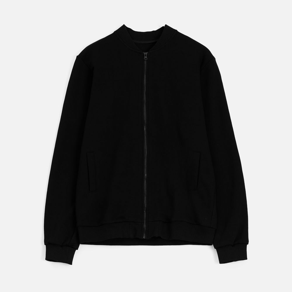 Бомбер унисекс Townie, черный — изображение 3
