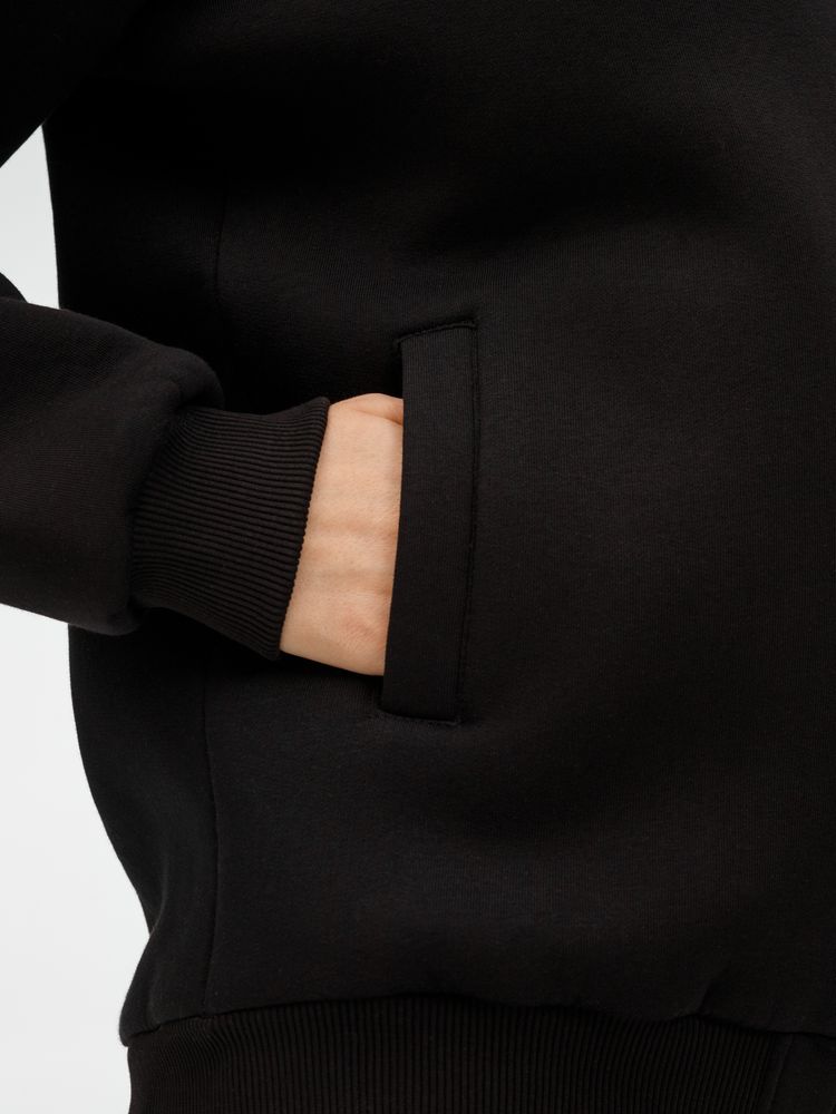 Бомбер унисекс Estado, черный — изображение 13