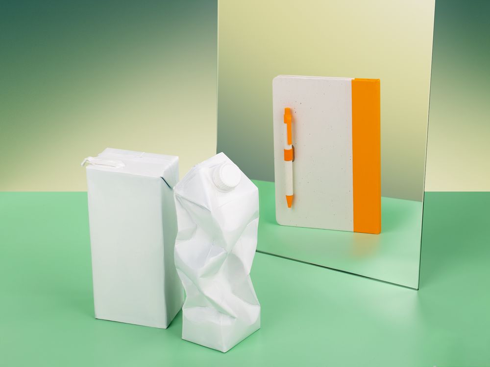 Блокнот MilkMake, оранжевый — изображение 9