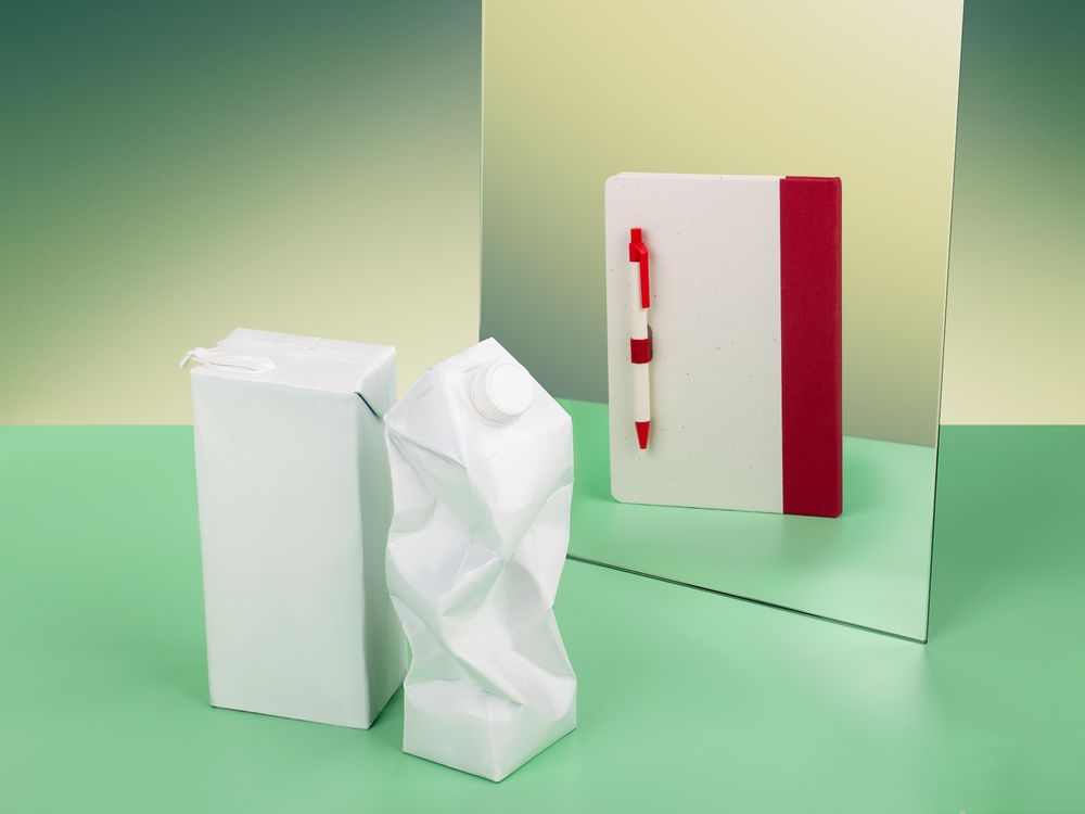 Блокнот MilkMake, красный — изображение 9